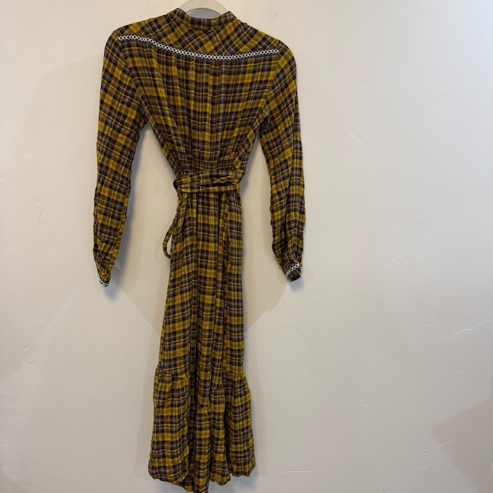 ANTHROPOLOGIE Dalton Wrap Maxi Dress sz small - Picture 5 of 12